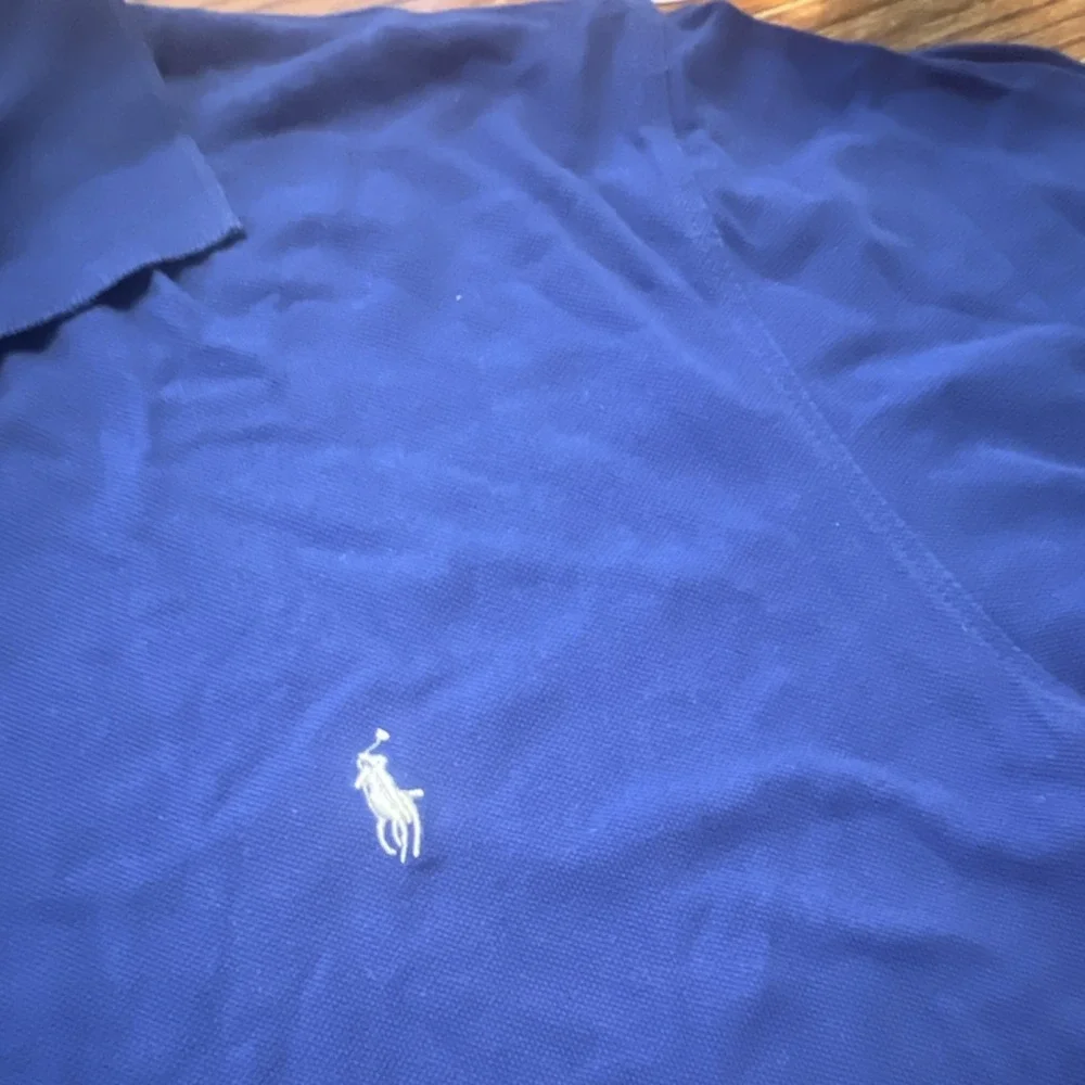 Ralph Lauren Men's Shirt Small Blue Short Sleeve Collared